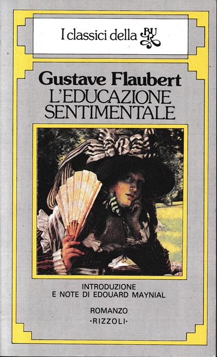 L' educazione sentimentale - Gustave Flaubert - copertina
