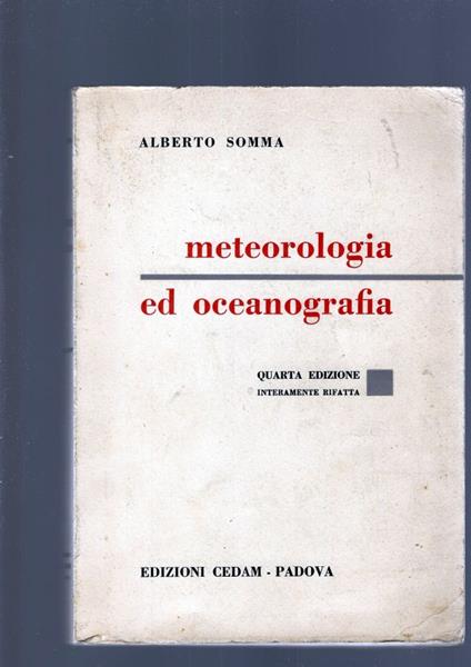 Meteorologia Ed Oceanografia - copertina