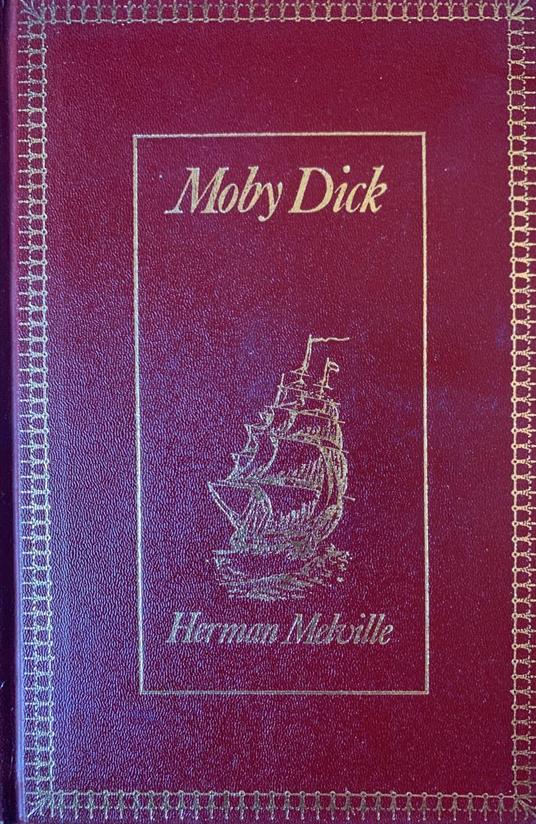 Moby Dick - Herman Melville - copertina