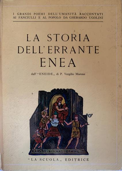 La storia dell'errante Enea - copertina