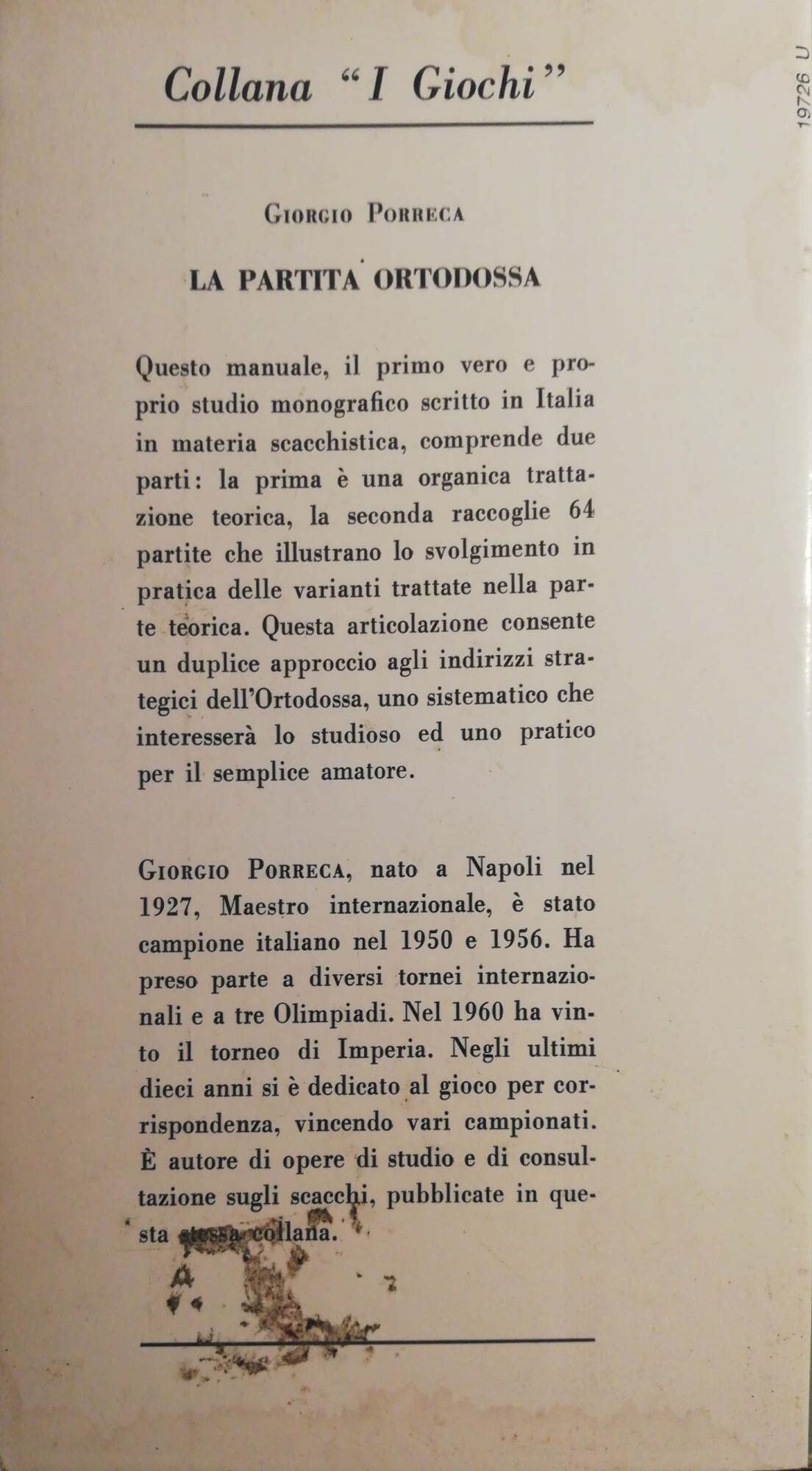 La partita ortodossa