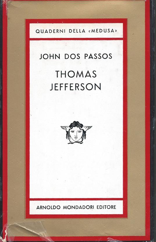 Thomas Jefferson - John Dos Passos - copertina