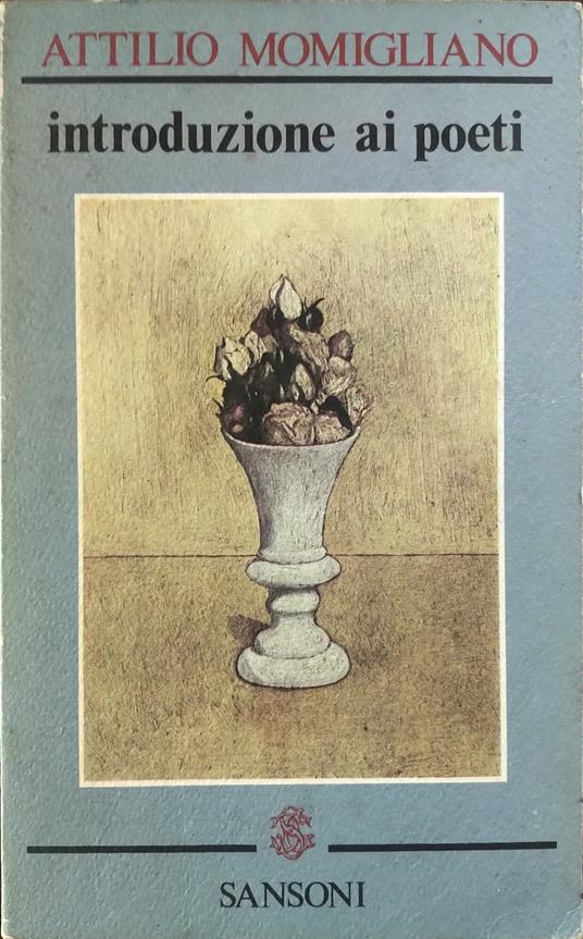 introduzione ai poeti - Attilio Momigliano - copertina