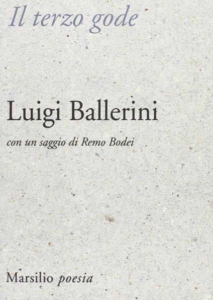 Il terzo gode - Luigi Ballerini - copertina