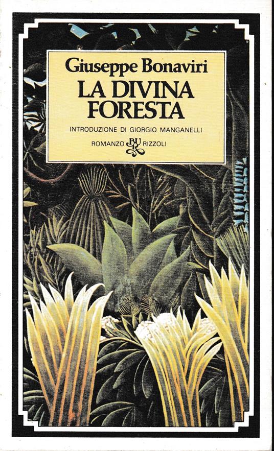 La divina foresta - Giuseppe Bonaviri - copertina