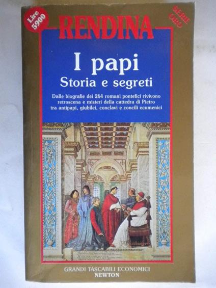 I papi. Storia e segreti - Claudio Rendina - copertina