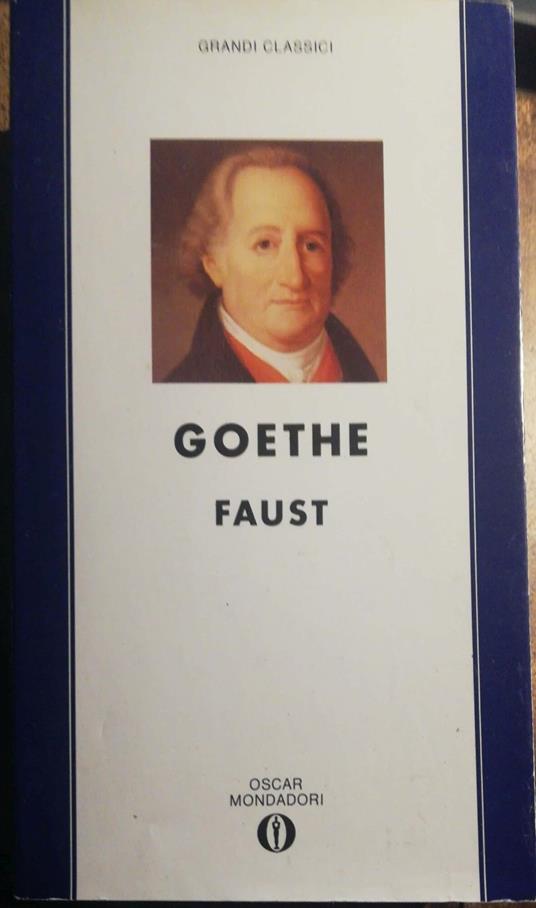 Faust Grandi classici - Johann Wolfgang Goethe - copertina