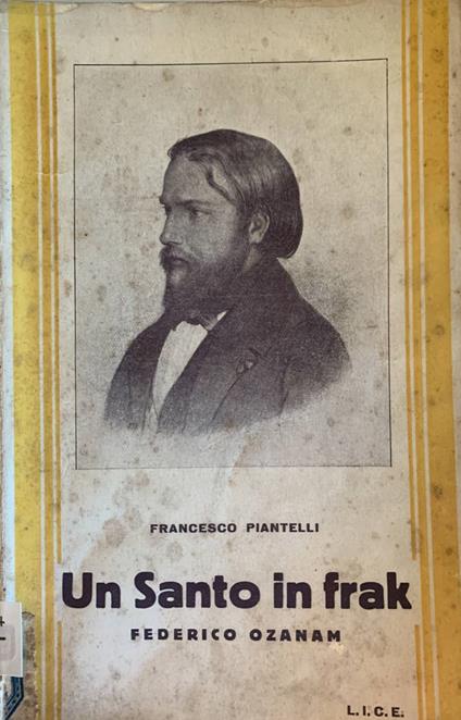 Un Santo in frak: Federico Ozanam - Francesco Spinelli - copertina