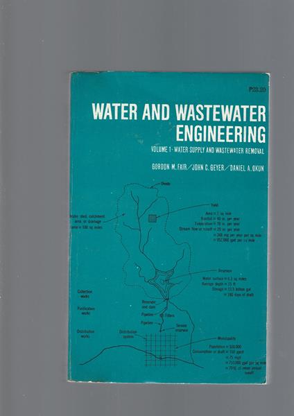 WATER AND WASTEWATER ENGINEERING, vol. 1 - copertina