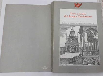 Temi e Codici del disegno d'architettura - copertina