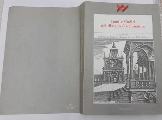 Temi e Codici del disegno d'architettura - copertina