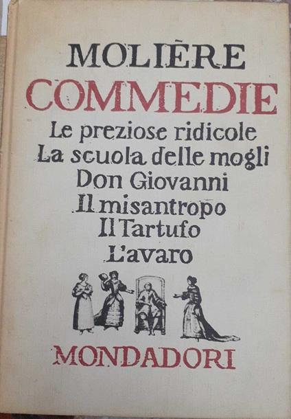 Commedie - Molière - copertina