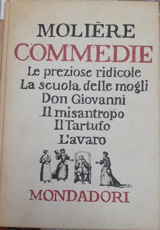 Commedie - Molière - copertina