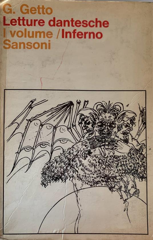 Letture dantesche. I volume: Inferno - Giovanni Getto - copertina