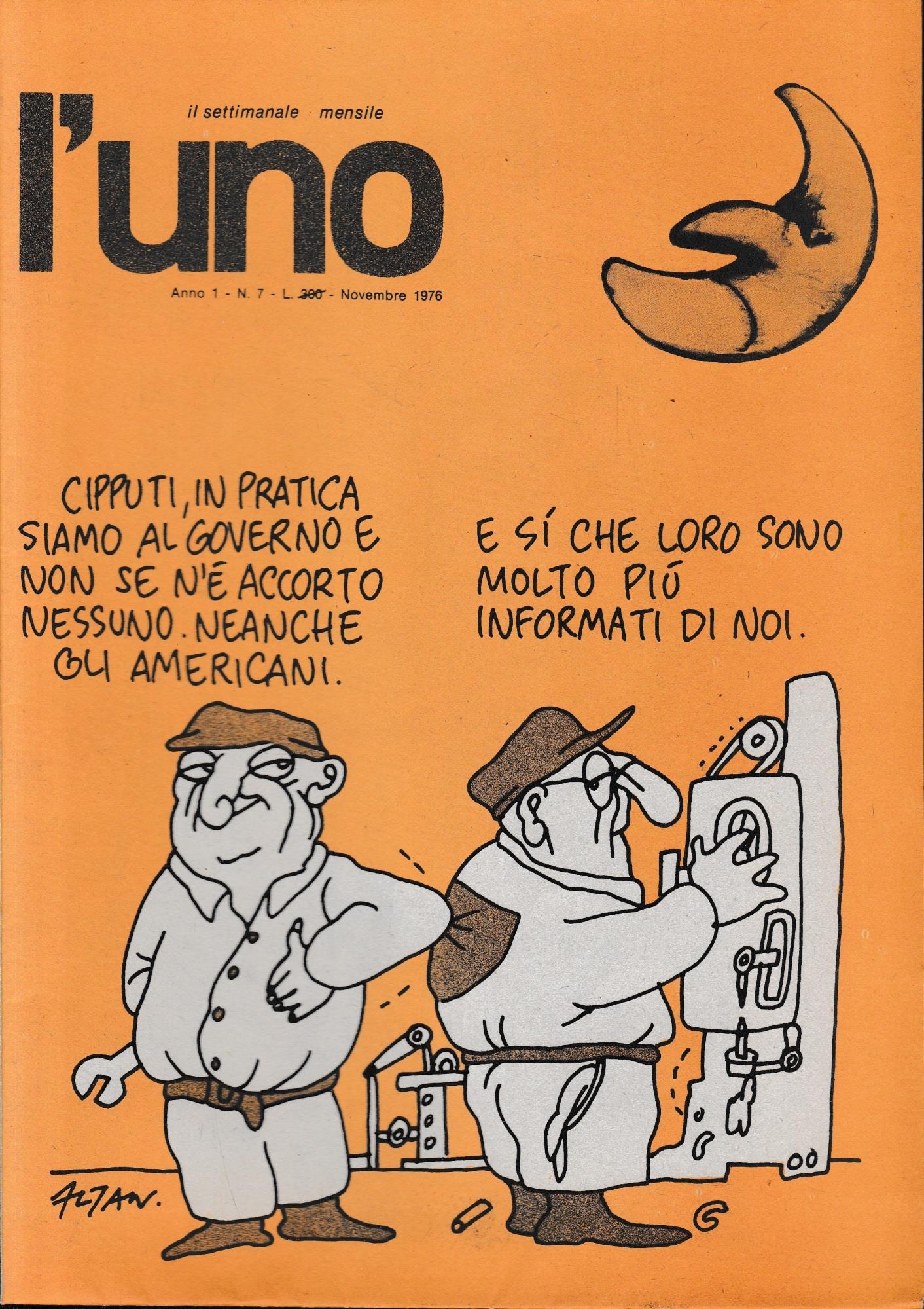 Linus. Novembre 1976 / anno 12 / numero 11