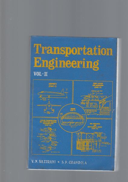TRASPORTATION ENGINEERING, vol I e II - copertina