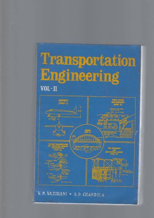 TRASPORTATION ENGINEERING, vol I e II - copertina