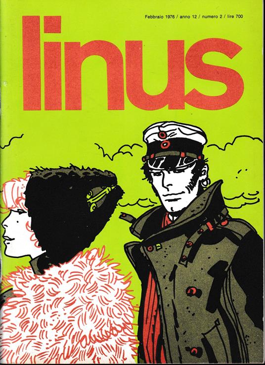 Linus. Febbraio 1976 / anno 12 / n. 2 - Charles M. Schulz - copertina