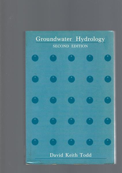 Groundwater Hydrology - copertina