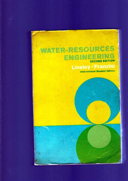 Water Resurces Engineering - copertina