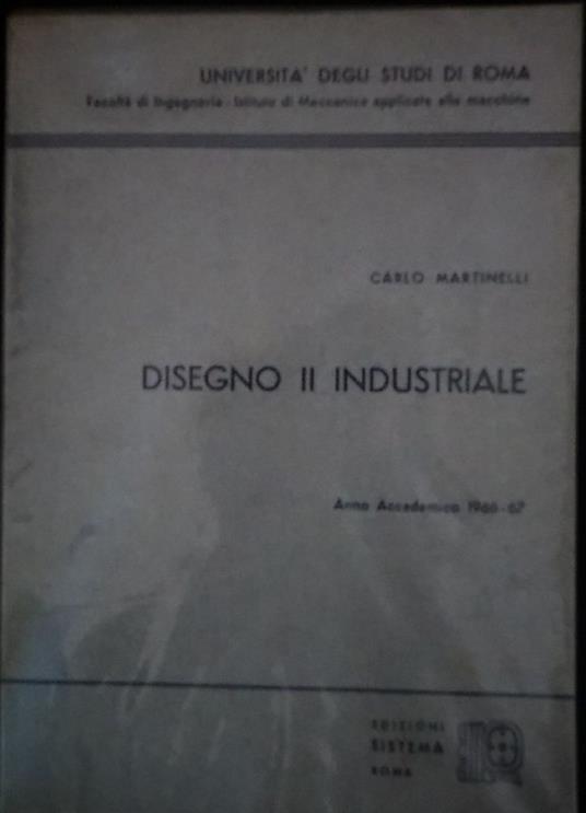 Disegno II Industriale - Carlo Martinelli - copertina