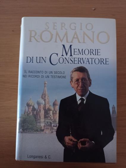 Memorie di un conservatore - Sergio Romano - copertina
