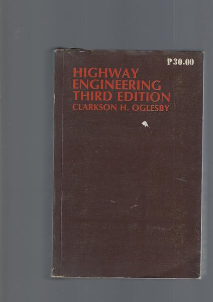 Highway Engineering - copertina