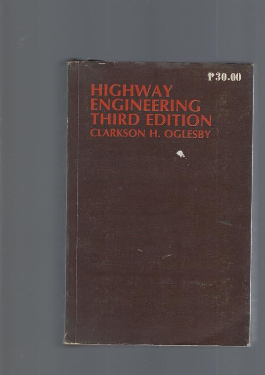 Highway Engineering - copertina