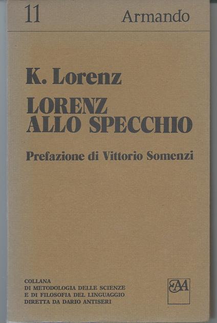 Lorenz allo specchio - Konrad Lorenz - copertina