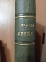 Opere di Giacomo Leopardi
