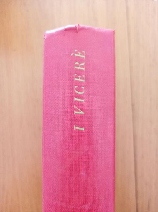 I Vicerè - Federico De Roberto - copertina