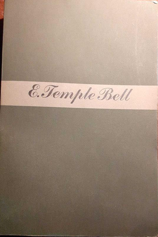 La magia dei numeri - Eric Temple Bell - copertina