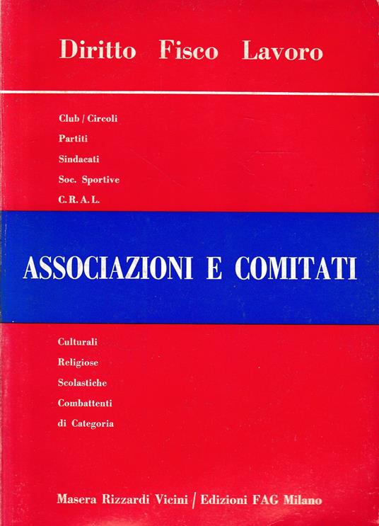 Associazioni e comitati - copertina
