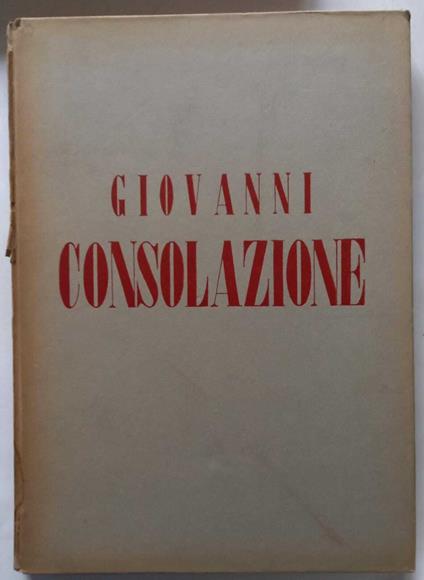 Giovanni Consolazione - Guglielmo Petroni - copertina