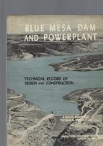 Blue Mesa Dam And Powerplant