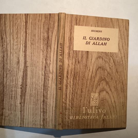 Il giardino di Allah - copertina