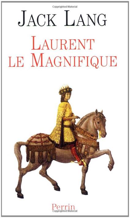 Laurent le Magnifique - copertina
