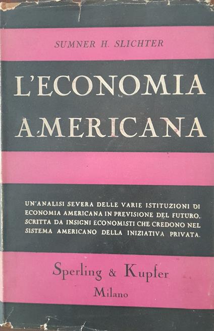 L' economia americana - copertina