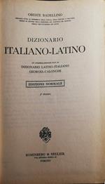 Dizionario Latino-Italiano, Italiano-Latino, Georges-Calonghi, 2 volumi