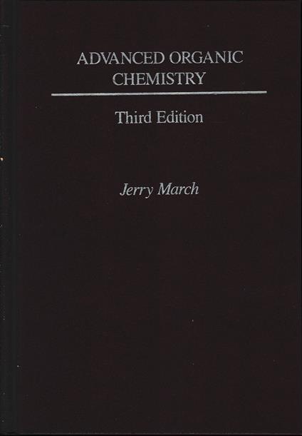 Advanced Organic Chemistry - copertina
