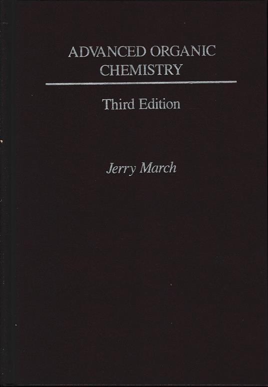 Advanced Organic Chemistry - copertina