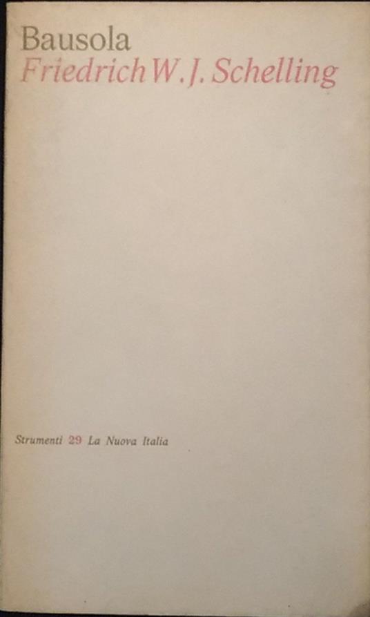 Friedrich W. J. Schelling - Adriano Bausola - copertina