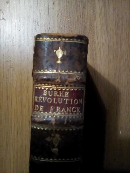 Reflexions sur la Revolution de France - Edmund Burke - copertina