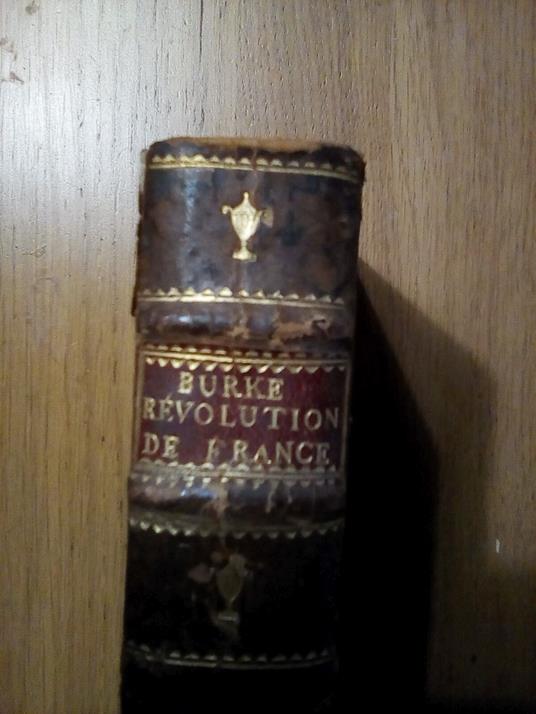 Reflexions sur la Revolution de France - Edmund Burke - copertina