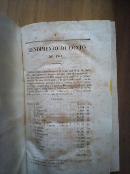 Rendimento di conto - copertina