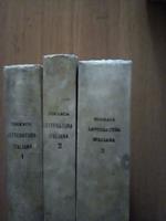 Manuale della letteratura italiana (3 volumi)