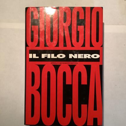 Il filo nero - Giorgio Bocca - copertina