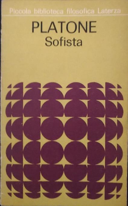 Sofista - Platone - copertina