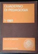 Quaderno di pedagogia