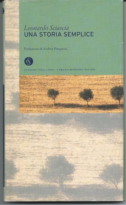 Una storia semplice - Leonardo Sciascia - copertina